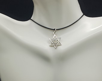 Star of David necklace, Jewish star necklace, Magen David Necklace, Dainty Bat Mitzvah Gift, Jewish Star, Jewish Necklace, Judaica Jewelry