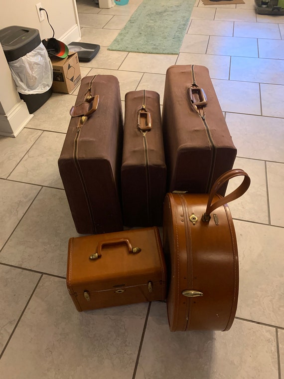 vintage samsonite luggage set
