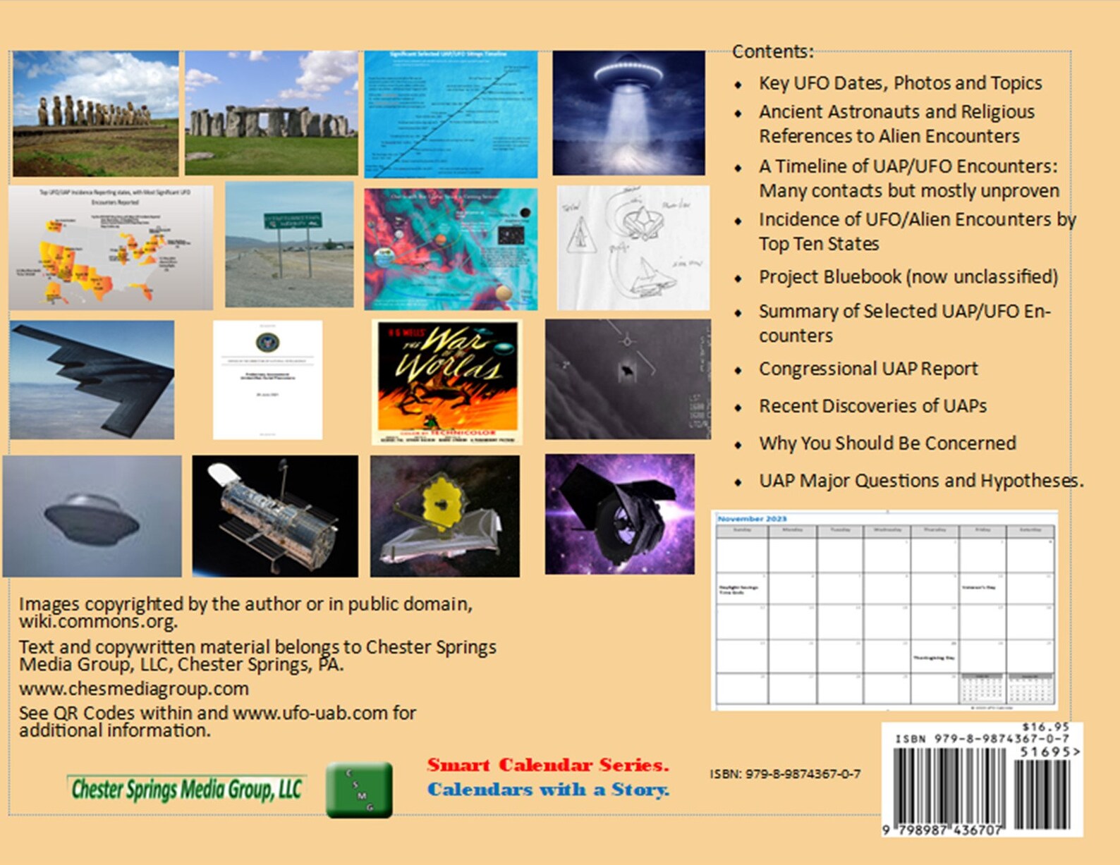 2023 UFO/UAP Calendar: We Are Not Alone - Etsy