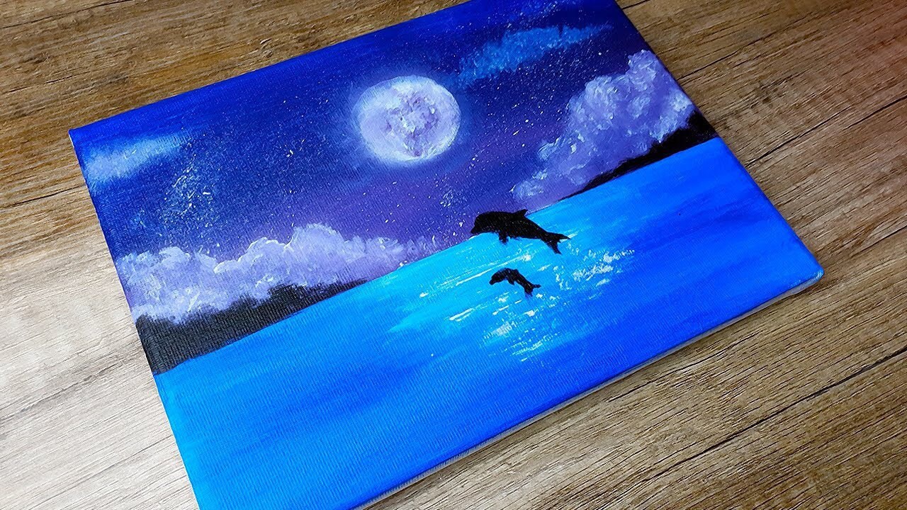 Lienzo de Tela pintado con Acrílico