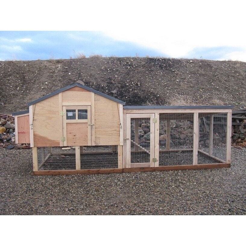 PDF Plan ONLY Plan w/ Material List Chicken Coop Poultry Cage Hutch Cage Hutch Enclosures 6 By 6