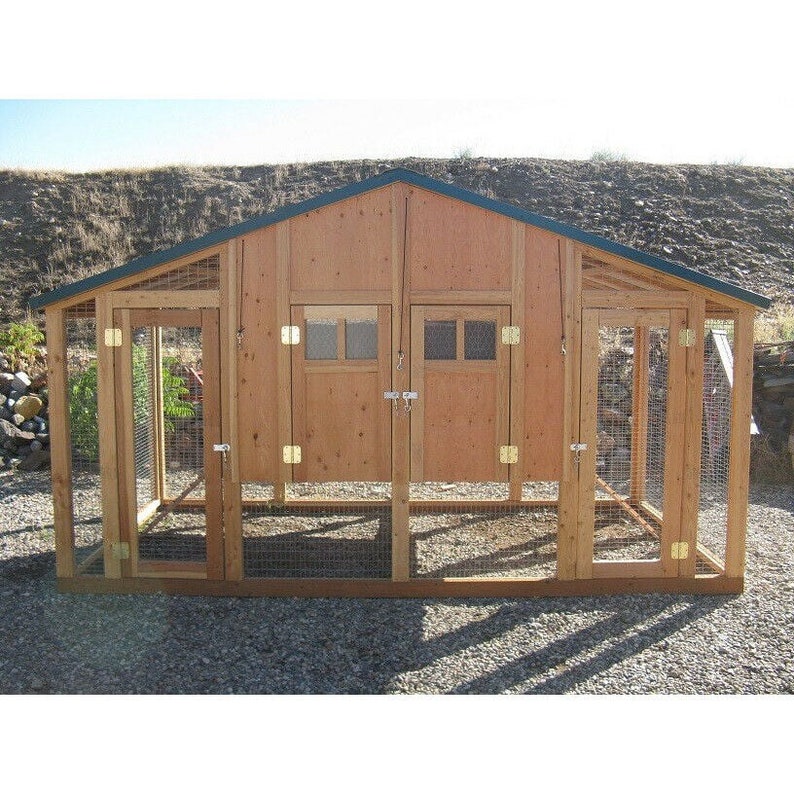 PDF Plan W/ Material List Chicken Coop Poultry Cage Hutch Cage Etsy