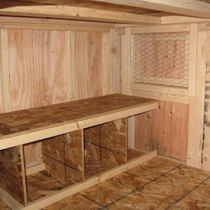 PDF Plan w/ Material List Chicken Coop Framing Plan Storage Shed image 5