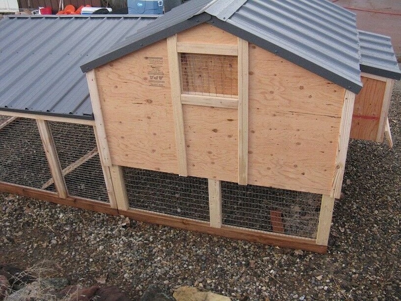 PDF Plan W/ Material List Chicken Coop Poultry Cage Hutch Cage Etsy