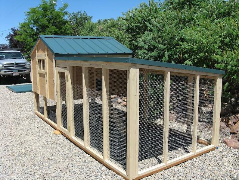PDF Plan W/ Material List Chicken Coop Poultry Cage Hutch Cage Etsy