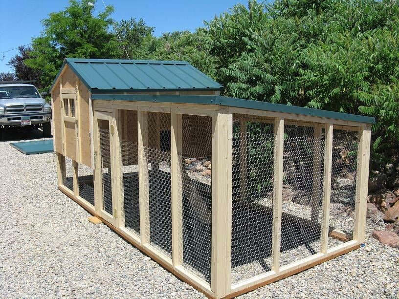 PDF Plan W/ Material List Chicken Coop Poultry Cage Hutch Cage - Etsy ...