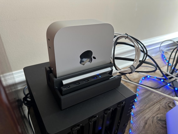 Mac Mini M4 Dock - Stand - Vertical - Peripheral Holder - All in