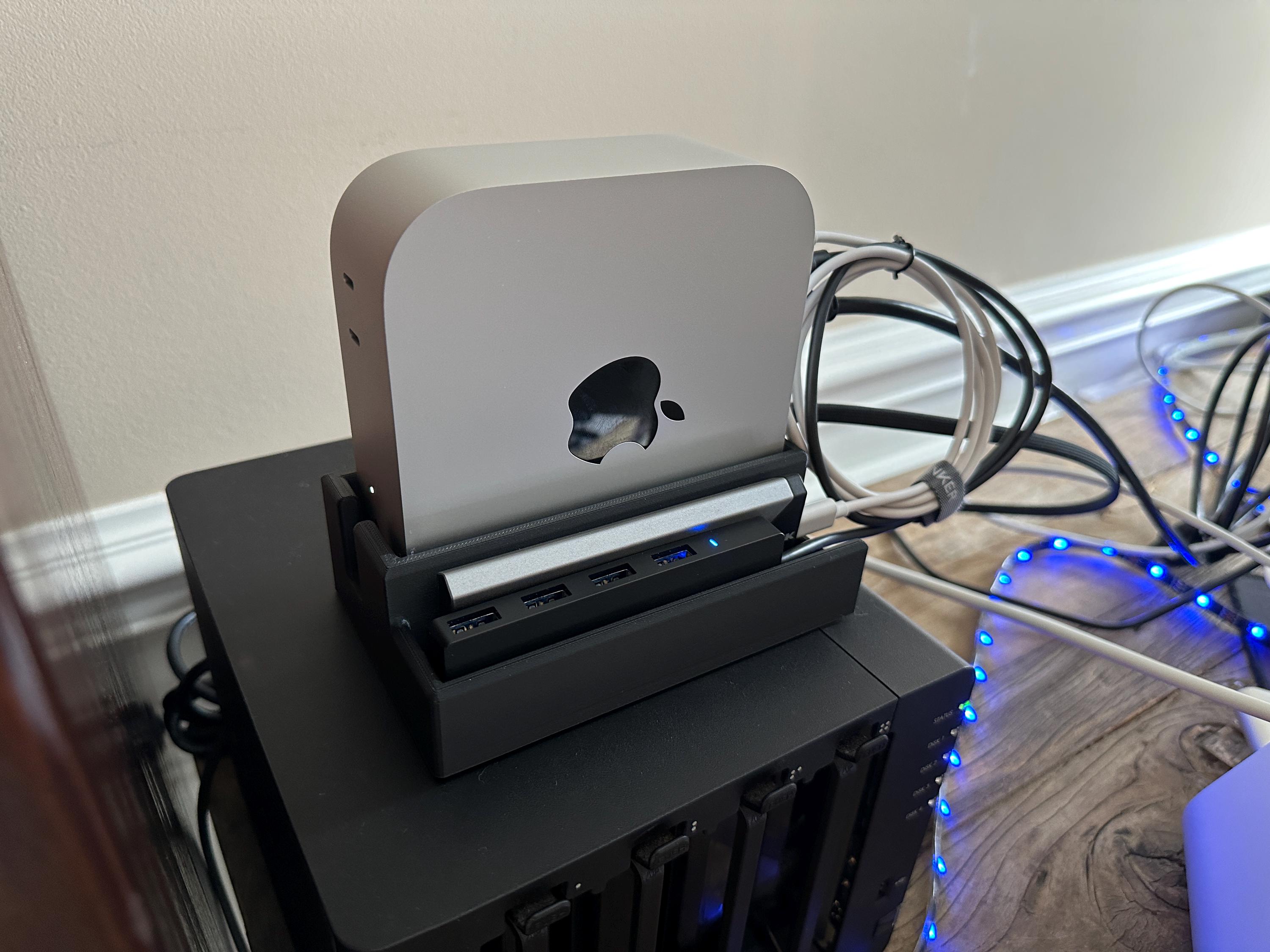 Mac Mini M4 Dock - Stand - Vertical - Peripheral Holder - All in