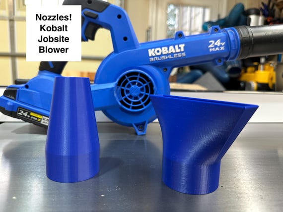 Kobalt Jobsite Blower Nozzles High Pressure Short Cone Compact Flat Fan Nozzle Kobalt Blower Etsy