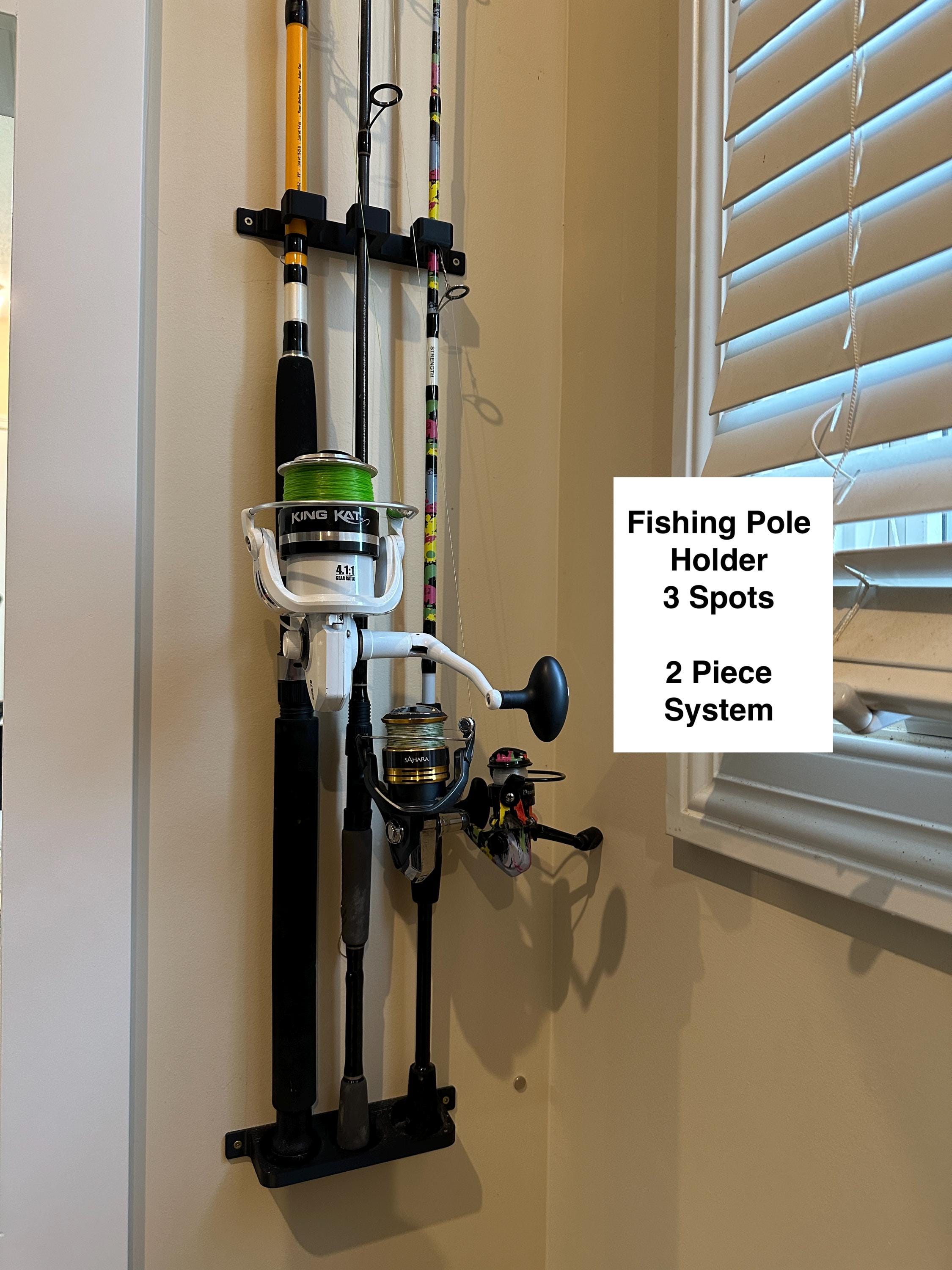 engineer and fishing pole Repair Kit | Professional Engineering Fishing Rod Winding Machine for Epoxy Drying Whether theyre fishing at the lake or practicing in the backyard Fishing Pole Holder - Holds