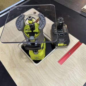 Compact Router Table and Fence System With Plate - for Ryobi Dewalt ...
