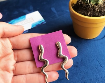 Pendientes de serpiente