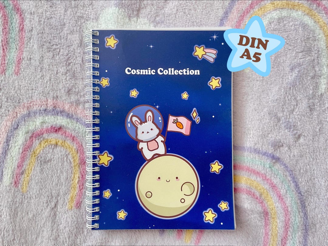 Reusable Stickerbook Kawaii Bunny Sticker Collect 100pages DIN