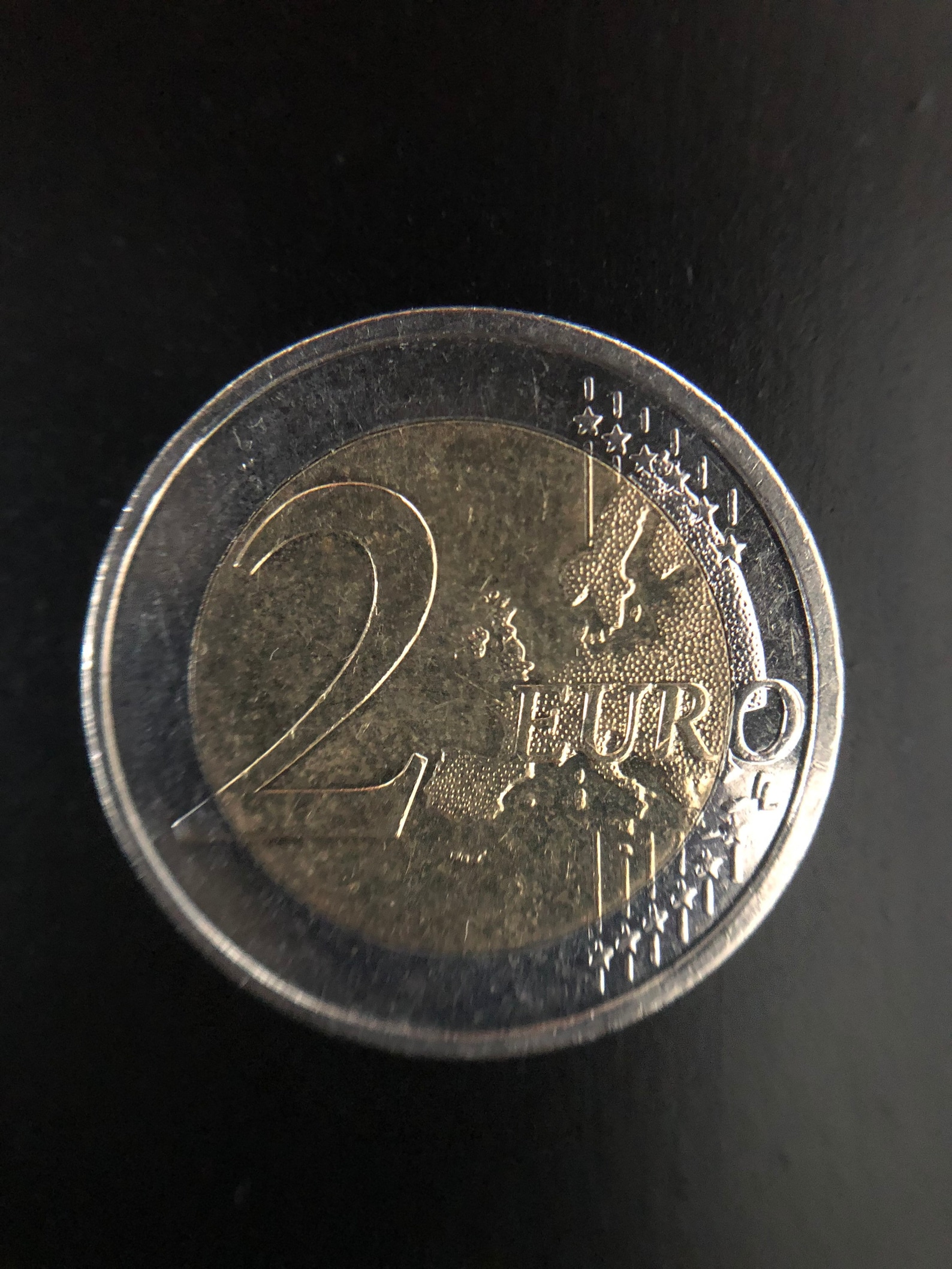 Zeldzaam België 2 Euro Munt 10 Jaar EMU 19992009 Etsy Denmark