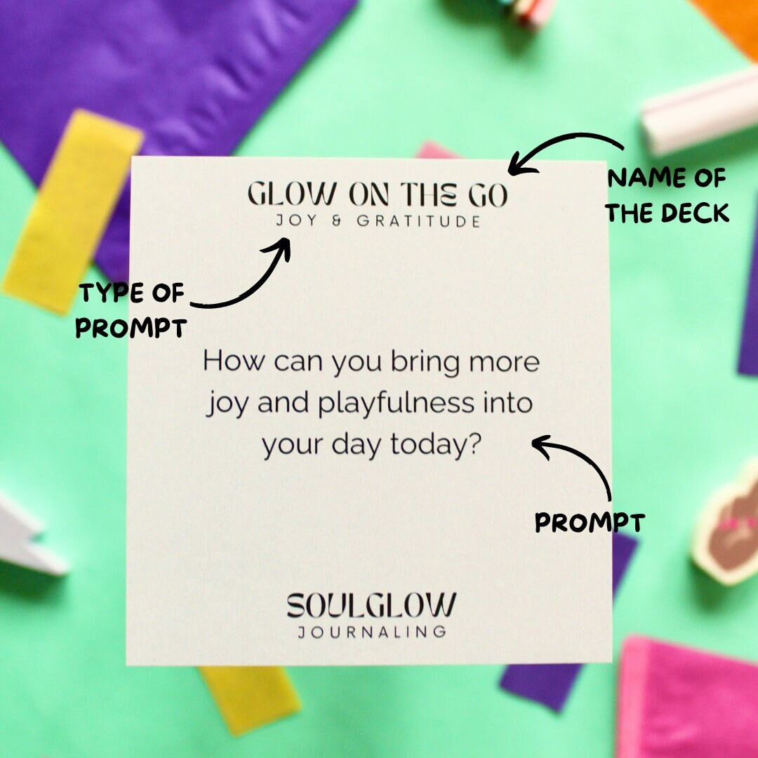 Printable Morning Journaling Cards