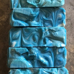 Sparkling Snowdrop Hemp Soap | Coconut Milk Soap | Tussah Silk | Sensitive Skin Soap | Natural | Handmade | Organic | Citrus Floral Scent