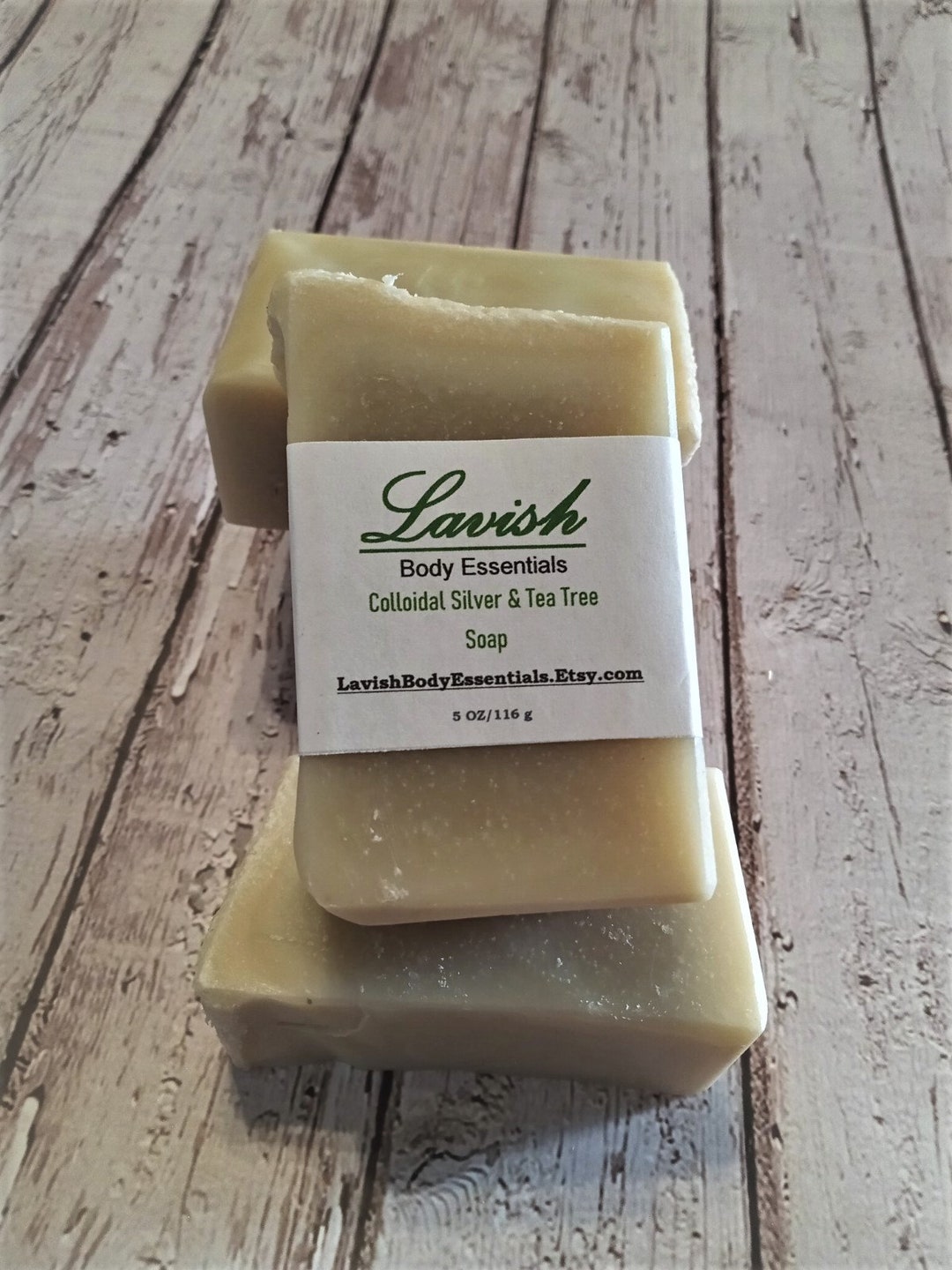 Fungal Facial/body Colloidal Silver Tea Tree Soap Complexion Silver
