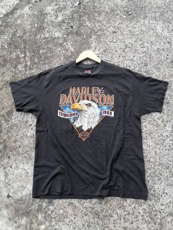 Vintage Hanes Harley Davidson Of New Orleans Tee - Gem