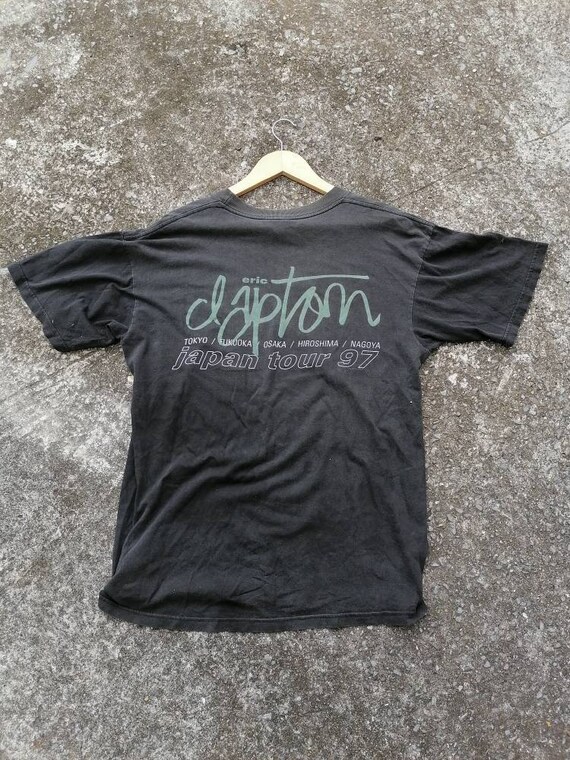 Vintage 90s Eric Clapton Japan Tour Tee - Etsy