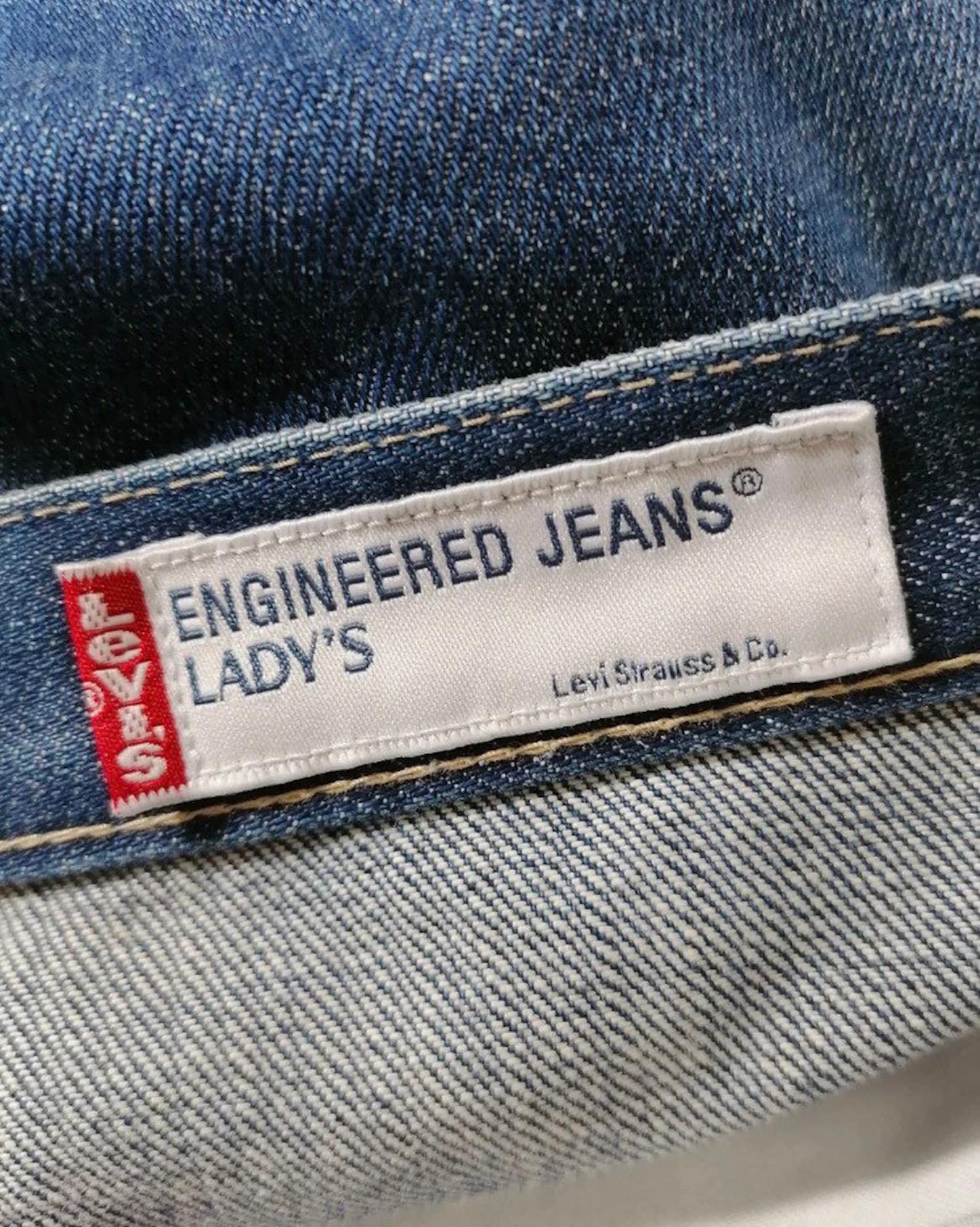 Levis Engineered Denim Jeans for Women Etsy