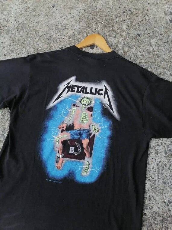Vintage Metallica Ride The Lightning 1994 Tee Gem