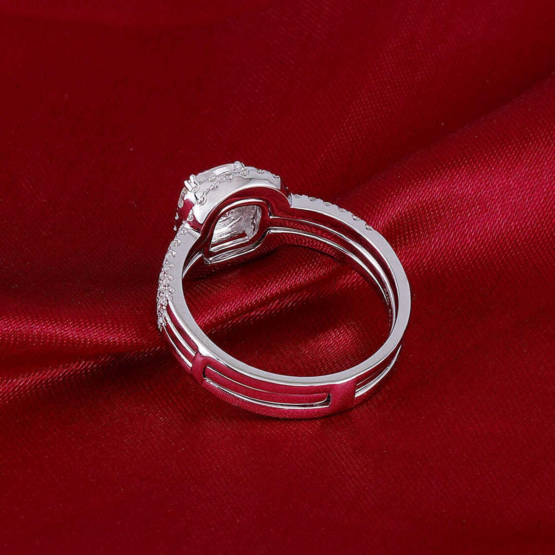 Enhancer Guard Band Wrap Guard Band 2.66CT Cushion Cut - Etsy
