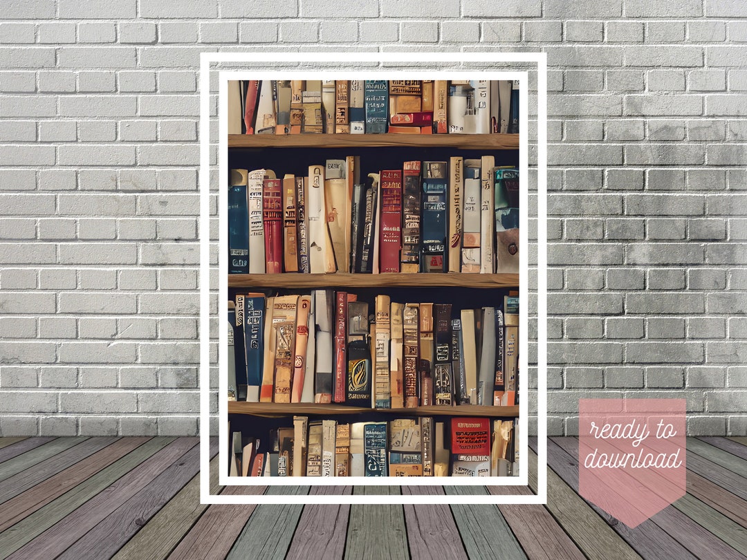 Bookshelf Digital Pattern - Etsy