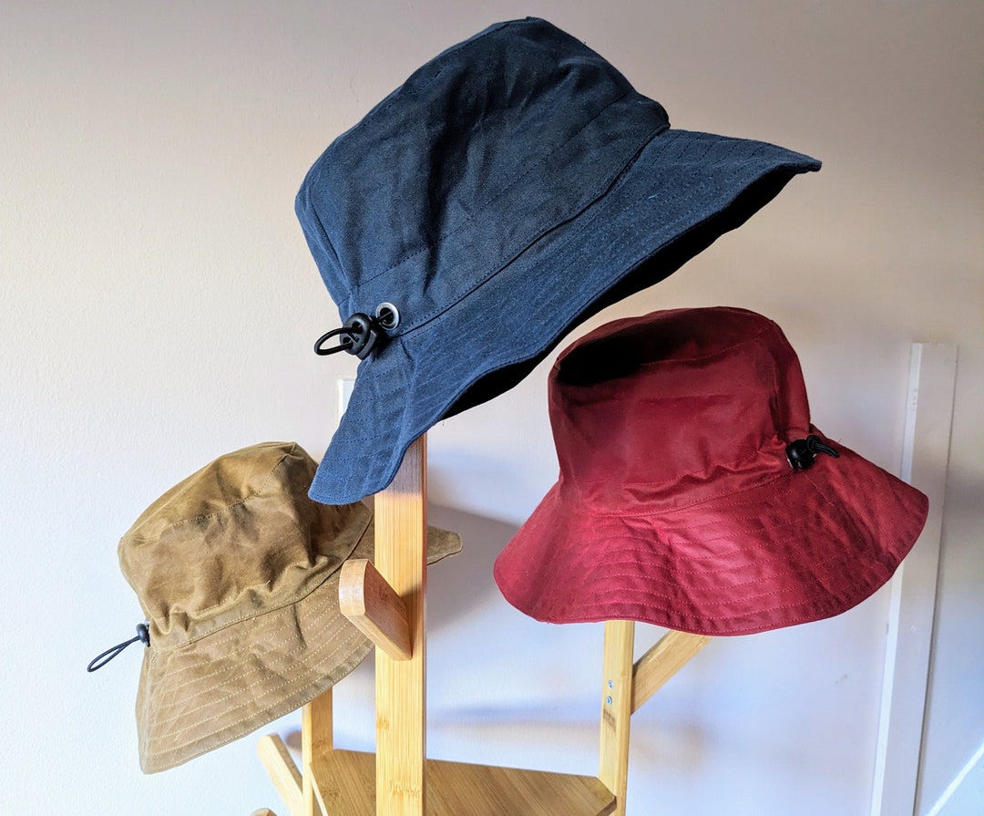 Waterproof Adjustable Wide Brimmed Hat Rain Hat Etsy UK