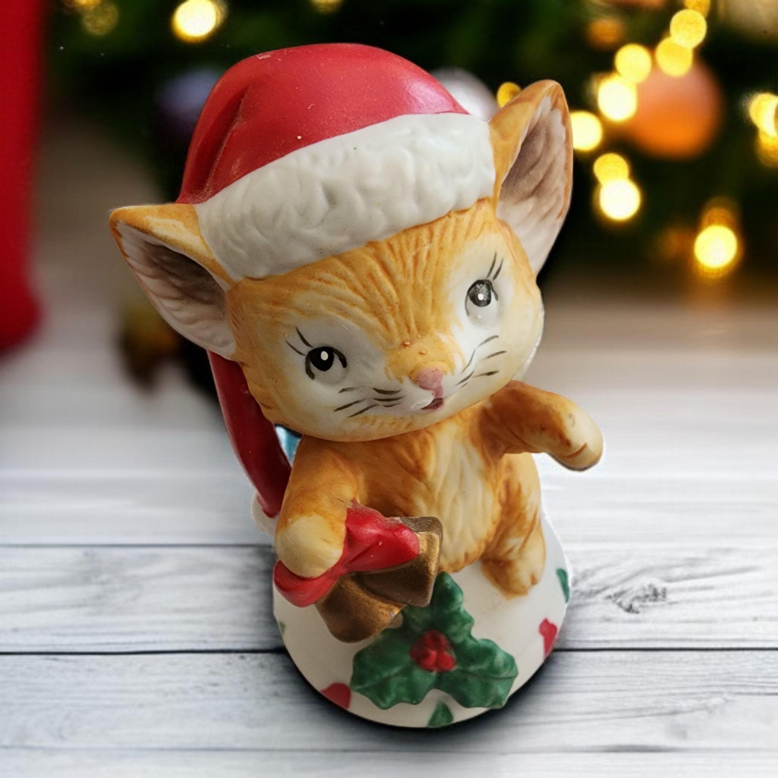 ヴィンテージ　ナプコ社　クリスマスフィギュア　陶器製 Napco Christmas Figurines - Etsy