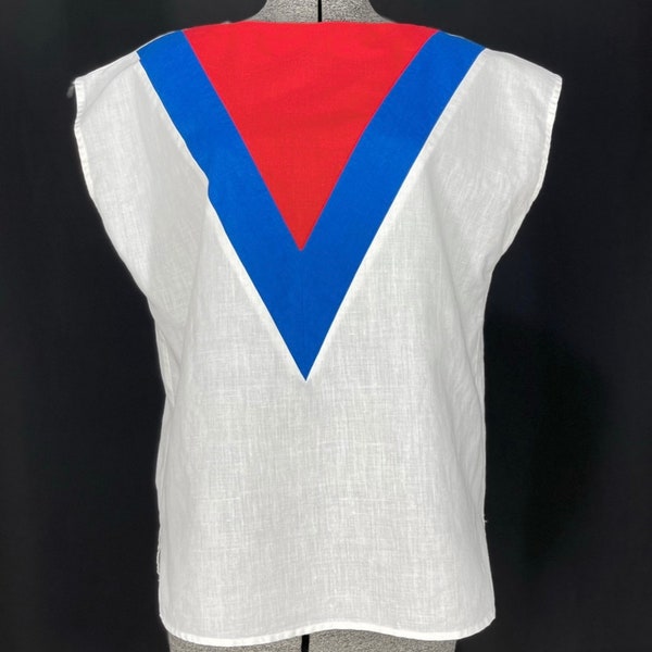 70s nautical top