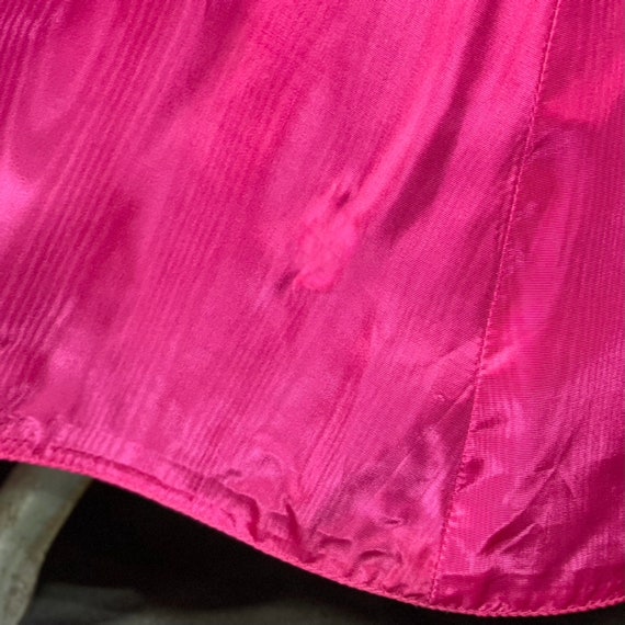 80s Victor Costa pink gown - image 9