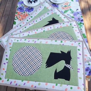 Placemat Set | Scottish Terrier