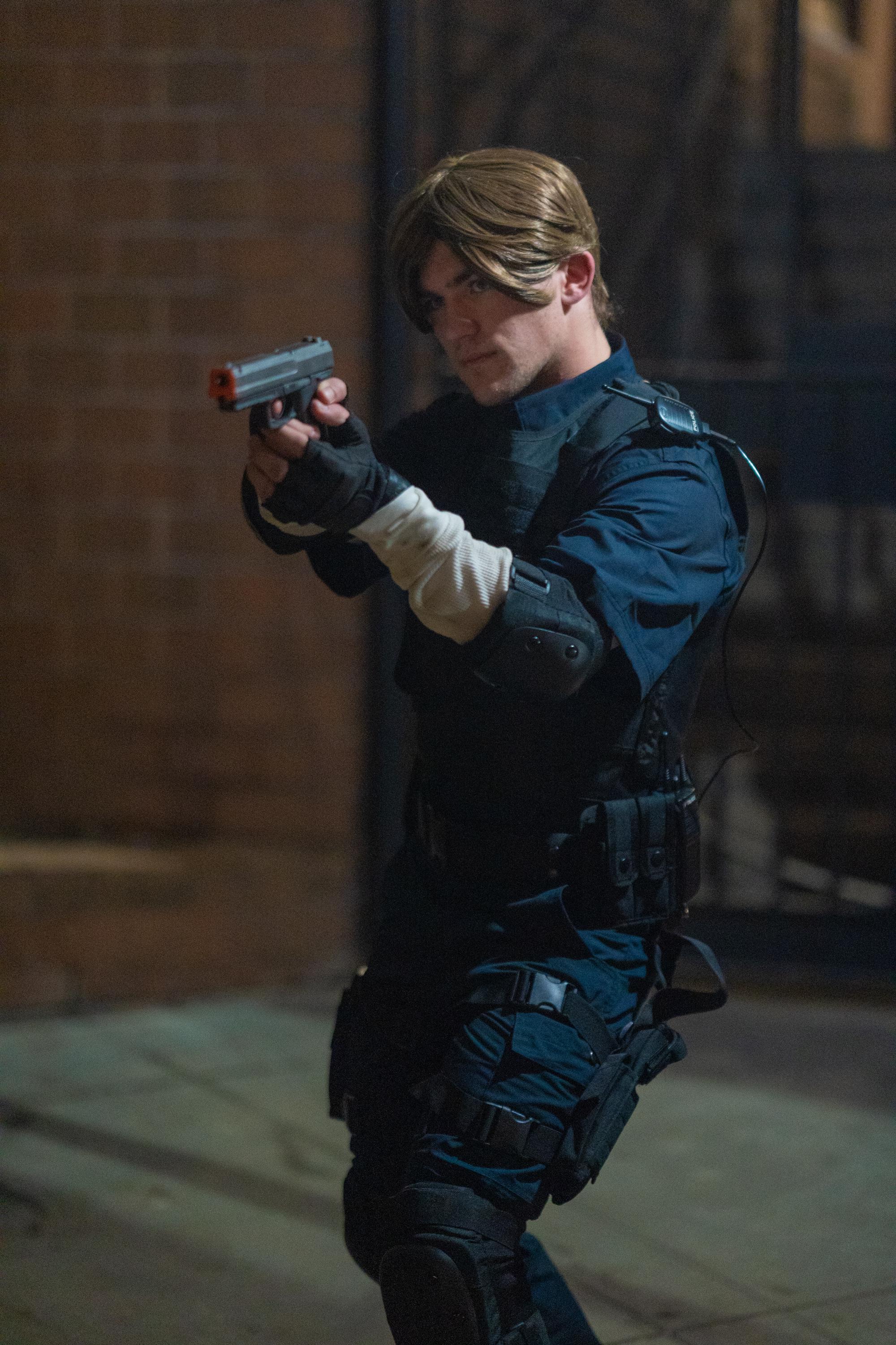 Resident Evil Remake Leon Kennedy Silver Ghost Kendo Armory 3D