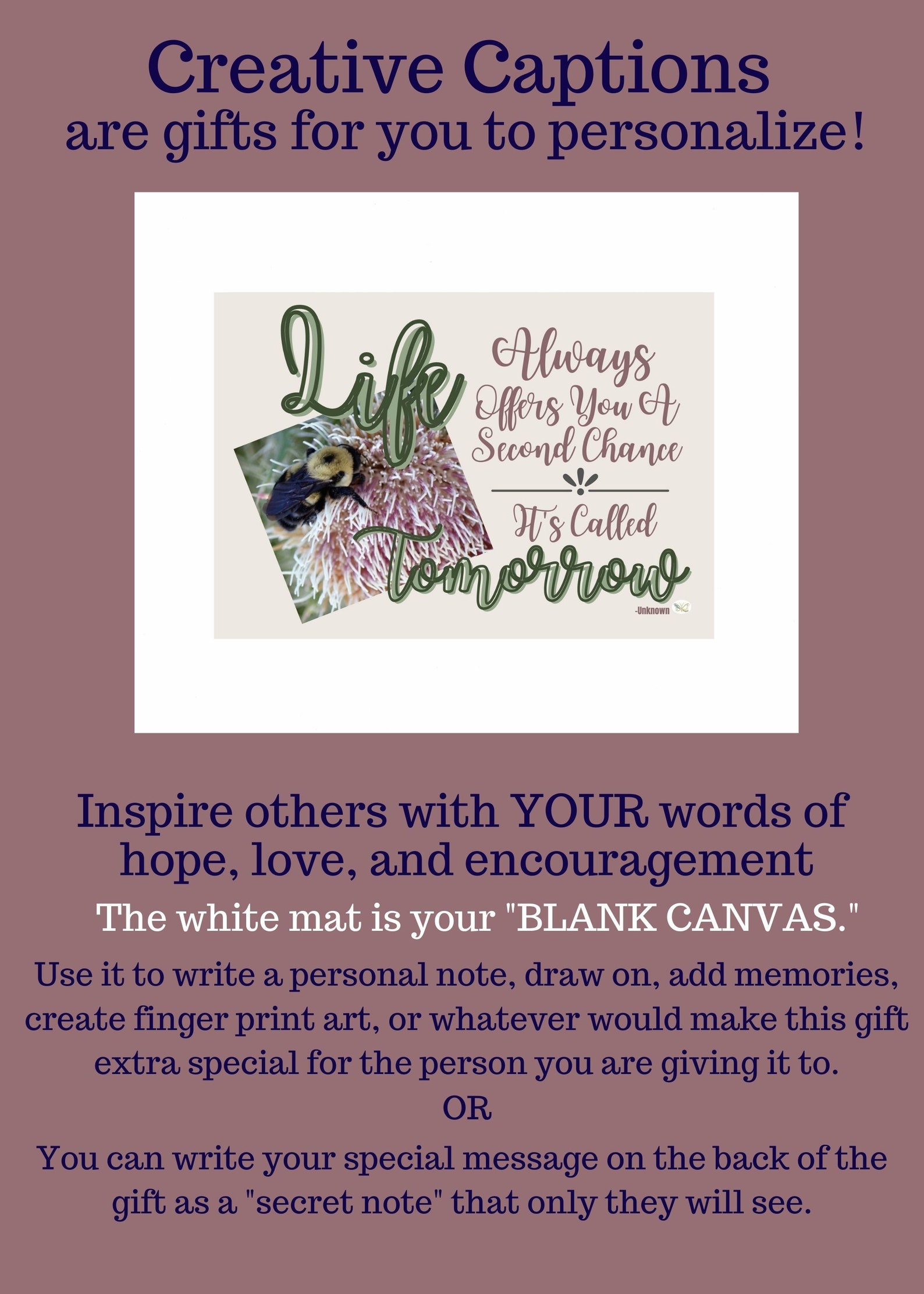 Creative Captions Inspirational Photography Art Prints That Etsy