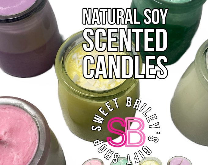 Soy Candles (Variations)