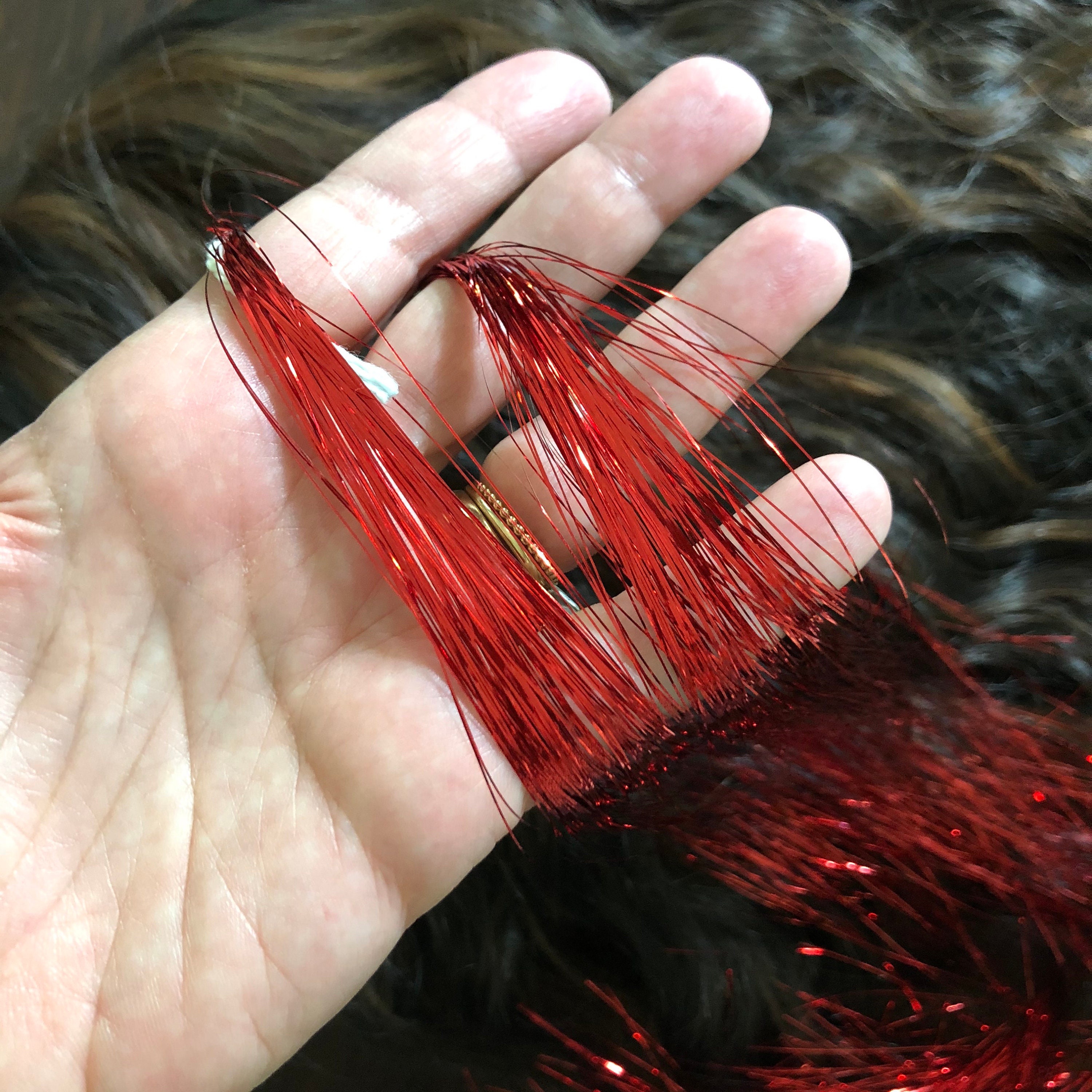 SILICONE Micro Ring CRIMP BEADS for Hair and Feather Extensions, Bella  Regalo Feathers 
