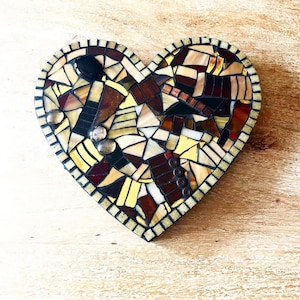 One of a kind Mosaic Heart Wall Hanging