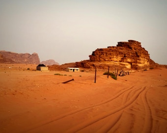 The Long Way — Wadi Rum Jordan Fine Art Photography Print | Signed + Numbered | 11×14