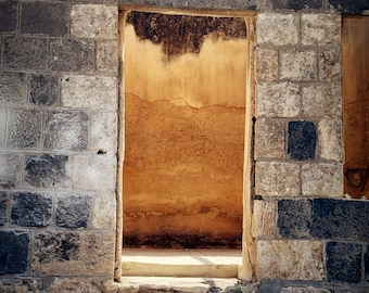 The Doorway — Amman Citadel Jordan Fine Art Photography Print | Signed + Numbered | 11×14