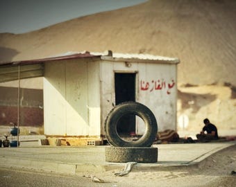 The Border — Jordan Desert Fine Art Photography Print | Signed + Numbered | 11x14