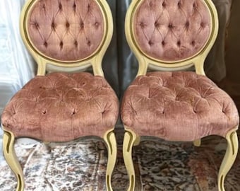 French Provincial Chairs- A Pair