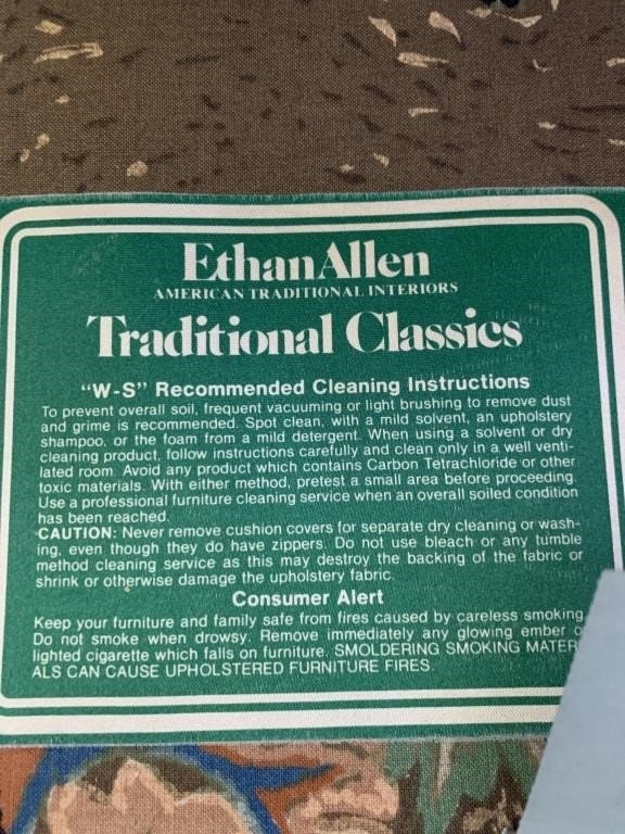 Ethan Allen Traditional Classics Vintage Sofa Etsy