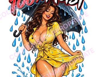 Forecast: 100% Chance of Moist — High-Resolution 300dpi+ PNG