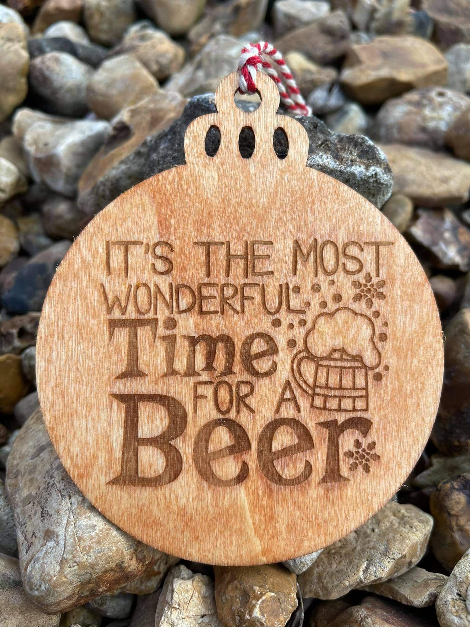 Laser Engraved Wooden Christmas Ornament It’s the most | Etsy