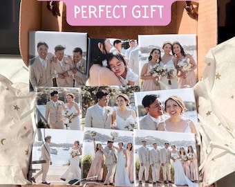 Personalised Photo Magnets | Custom Fridge Magnets | Custom Photo Magnet Bundle Set | Photo Magnet Gift | Memory Gift Square Picture Magnet