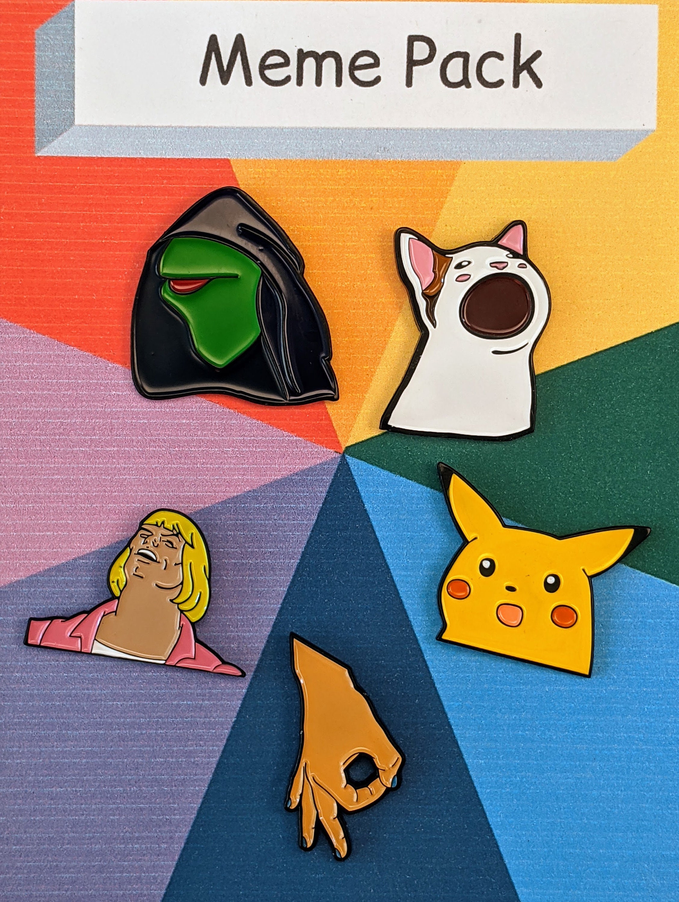Balanced Co. Circle Game Meme Pin Esmalte Meme Pin Meme Pin