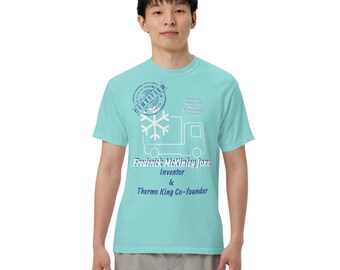 Frederick Jones Unisex garment-dyed heavyweight t-shirt