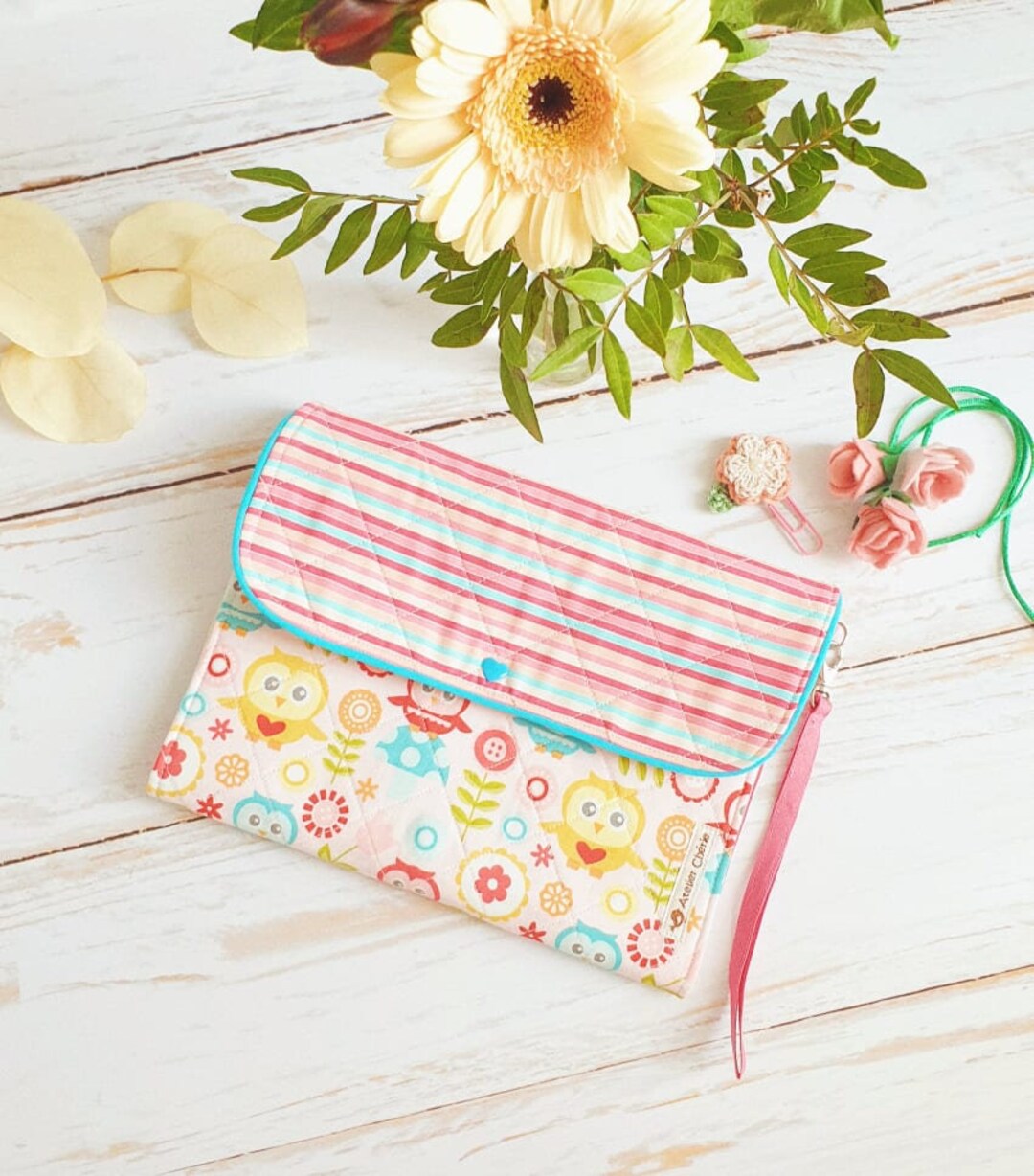 Personalized Diaper and Wipes Pouch Owl Etsy UK