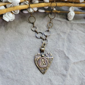 Heart Of Steampunk Necklace