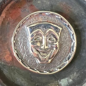 Laughter/Tears Decision Making Coin featuring Comedy and Tragedy masks
